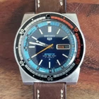 1970 Vintage Seiko 5 Sports "Regatta Timer" Automatic Watch 6119-6053 Day Date