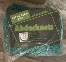 Abdecknetz Anh&auml;nger 3,00m x 4,00m mit Gummileine