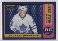 2018-19 O-Pee-Chee Platinum Retro Blue Rainbow /149 Andreas Johnsson #R-98 ad6