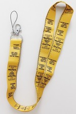 Mary Poppins Practically Perfect Tape Measure Lanyard for ID Card Phone Keys
