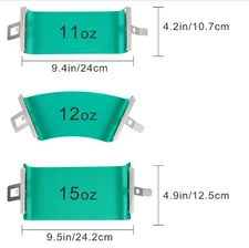 Sublimation Silicone Mug Wraps (3)  11OZ-15OZ Cup Clamp Fixture for Printing Mug