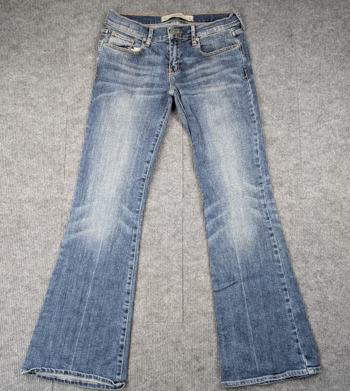 Abercrombie & Fitch Madison Jeans Womens 2 Bootcut Y2K Perfect Stretch Low Rise