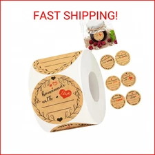 Jam and Jelly Jar Labels, Canning Labels for Mason Jars and More(2" Round 500/ro