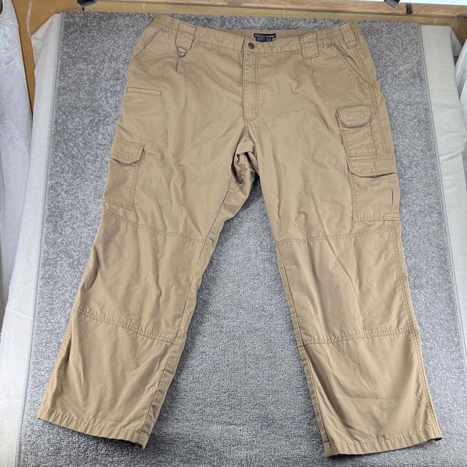 5.11 Tactical Khaki Cargo Straight Leg Pants Mens Size 46