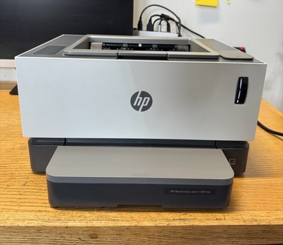 HP Neverstop 1001nw | Wireless, Refillable Laser Printer | Very Low Count 5HG80A