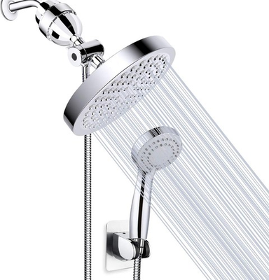 #ad Taiker Filtered High Pressure Rain Shower Head Combo w Handheld Chrome $64.88