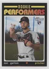 2020 Topps Heritage High Number Rookie Performers Zac Gallen #RP-4 0ly5