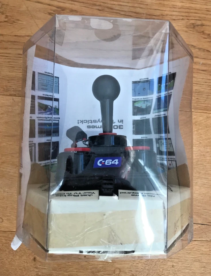 Commodore 64 DTV Joystick inkl. 30 Spiele C64 Spieleklassiker in OVP