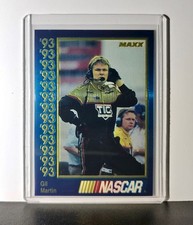 Tarjeta Gil Martin 1993 Maxx Premier Plus Racing #157 NASCAR FILMAR Racing