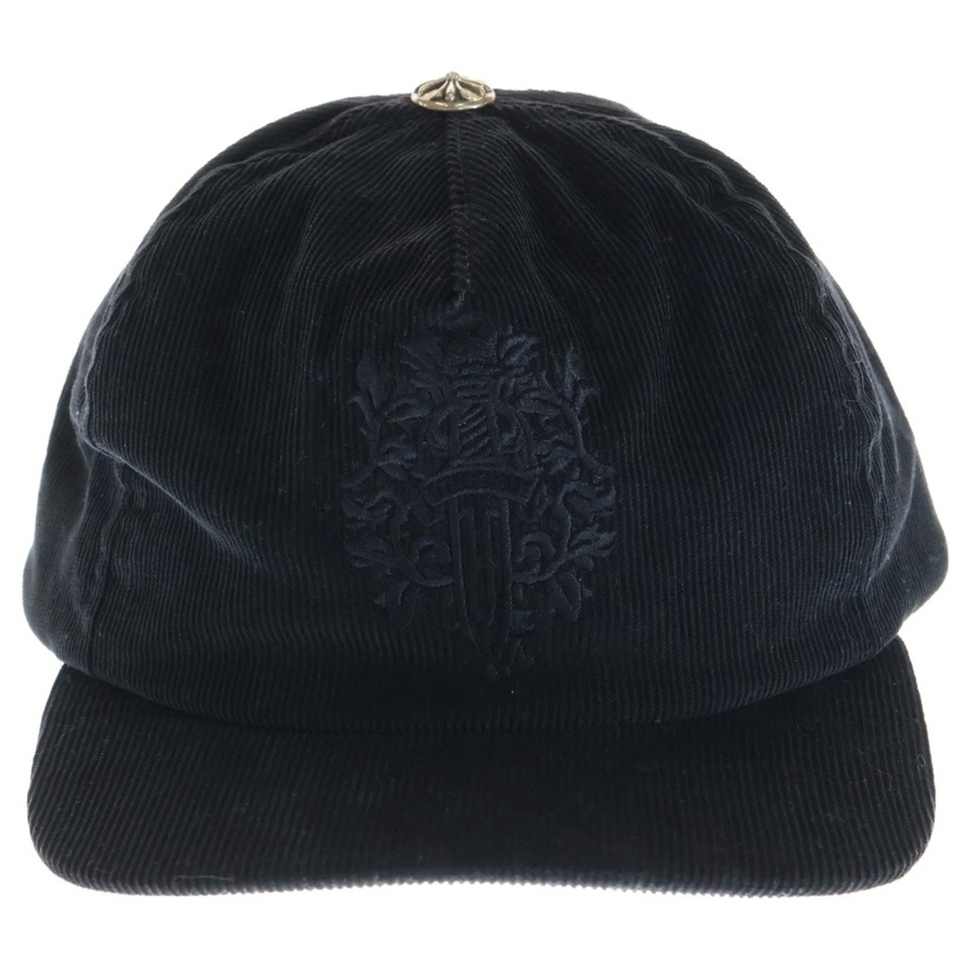 CHROME HEARTS Vine Dagger Embroidery Corduroy Bass Boss Cap Used 4669b4d475525dd thumbnail 4