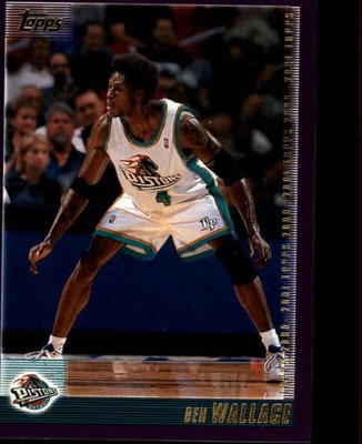 2000-01 Topps Basketball Card #242 Ben Wallace