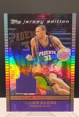2002-03 Topps Jersey Edition - Shawn Marion #JE SDM Copper /299 (MEM)