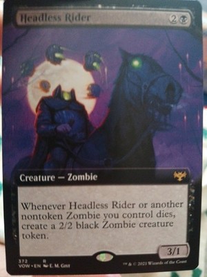 Headless Rider (Extended Art) Innistrad: Crimson Vow Regular