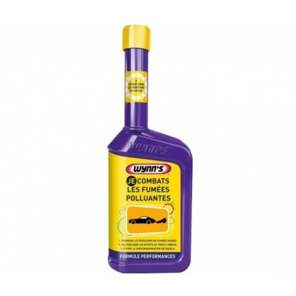 Additif traitement anti fumées noires polluantes moteur diesel 500ml WYNN'S
