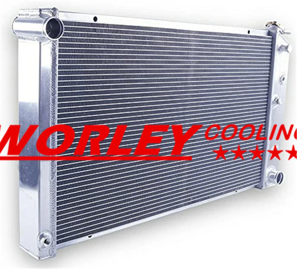 3Row Aluminum Radiator FOR 1967-1977 Oldsmobile Cutlass 68 69 70 71 72 73 74 28" - Изображение 3 из 4