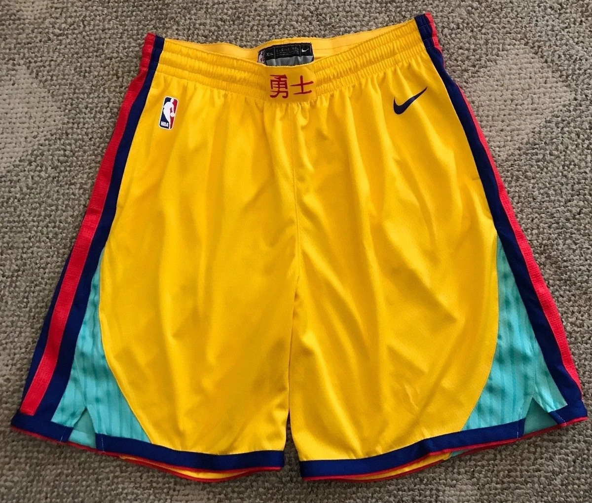 warriors city edition shorts