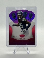 2013 Panini Crown Royale Pink Holo Die-Cut Crown /25 Richard Sherman #78 SP