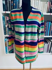 edel ♛ SEM PER LEI ♛ Strickjacke Cardigan S 36-38 NP 379,- bunt