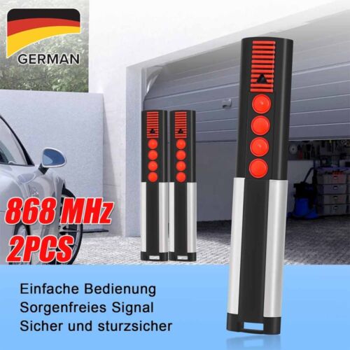 2X Garagentor Handsender für 868Mhz Sommer 4020 TX03-868-4,4026 TX03-868-2