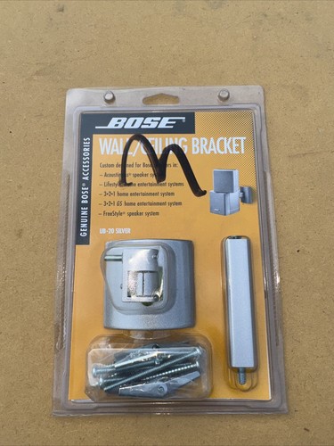 Bose UB-20 Silber Wand Decken Halterung Lautsprecher Halterung Original Zubehör Neu