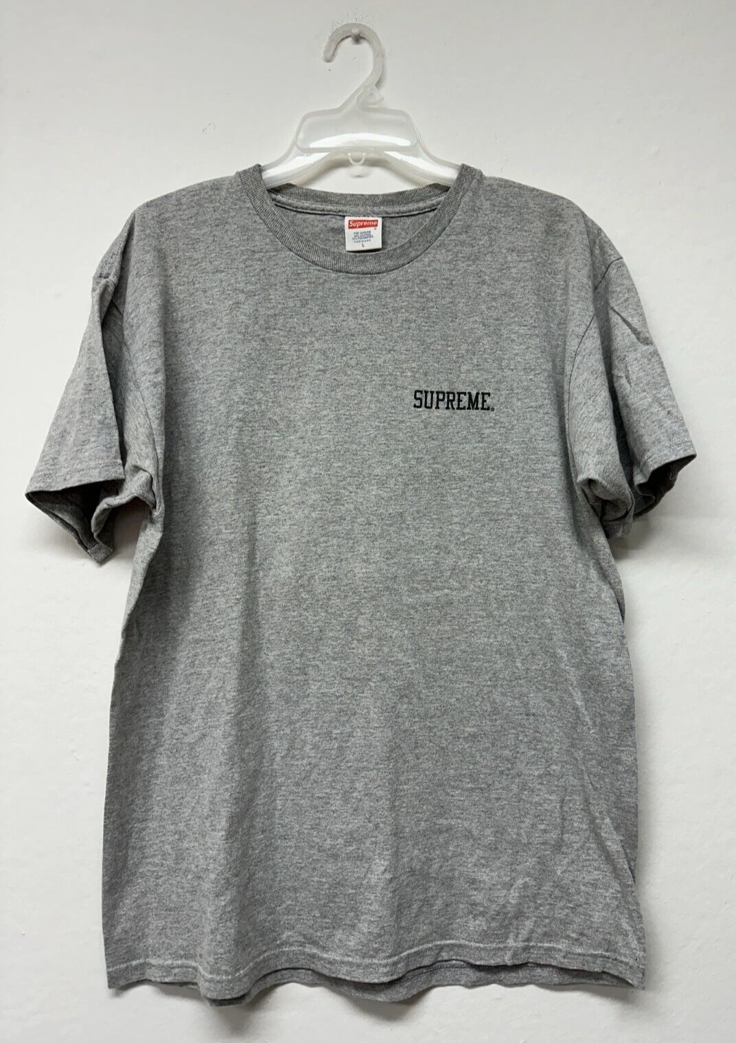 SUPREME Stax Records Logo Tee Size Large Grey 2012 Fall Winter