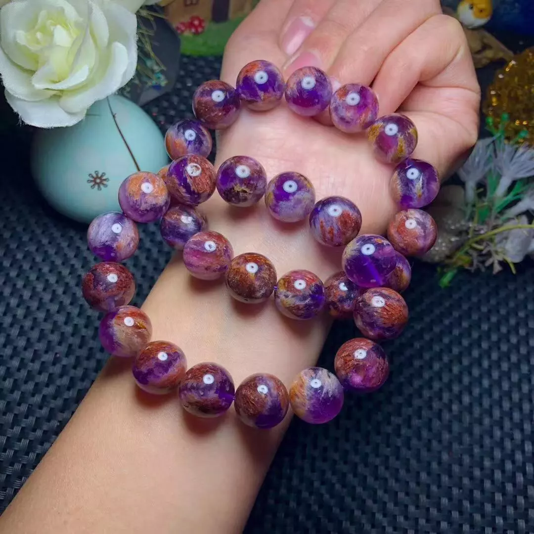 8” Amethyst Phantom Bracelets – Little Crystal Company