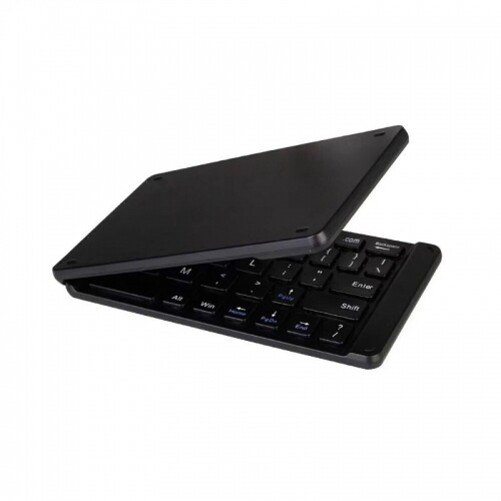 Wireless Keyboard Folding Rechargeable Portable Compact for Cell Phones