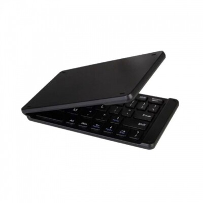 Wireless Keyboard Folding Rechargeable Portable Compact for Cell Phones
