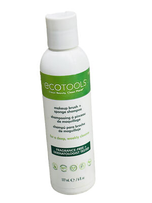 EcoTools Makeup Brush and Sponge Shampoo/Cleaner Fragrance Free 6 fl oz