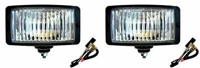 2x Nebelscheinwerfer Halogen H3 E20 Scheinwerfer 12V 24V Schlepper LKW Universal