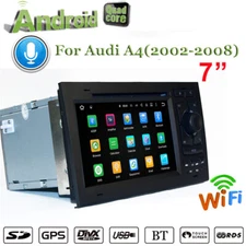 7"Android Car Video Player for Audi A4 2002-2008 Carplay BT Hands-free WiFi DSP
