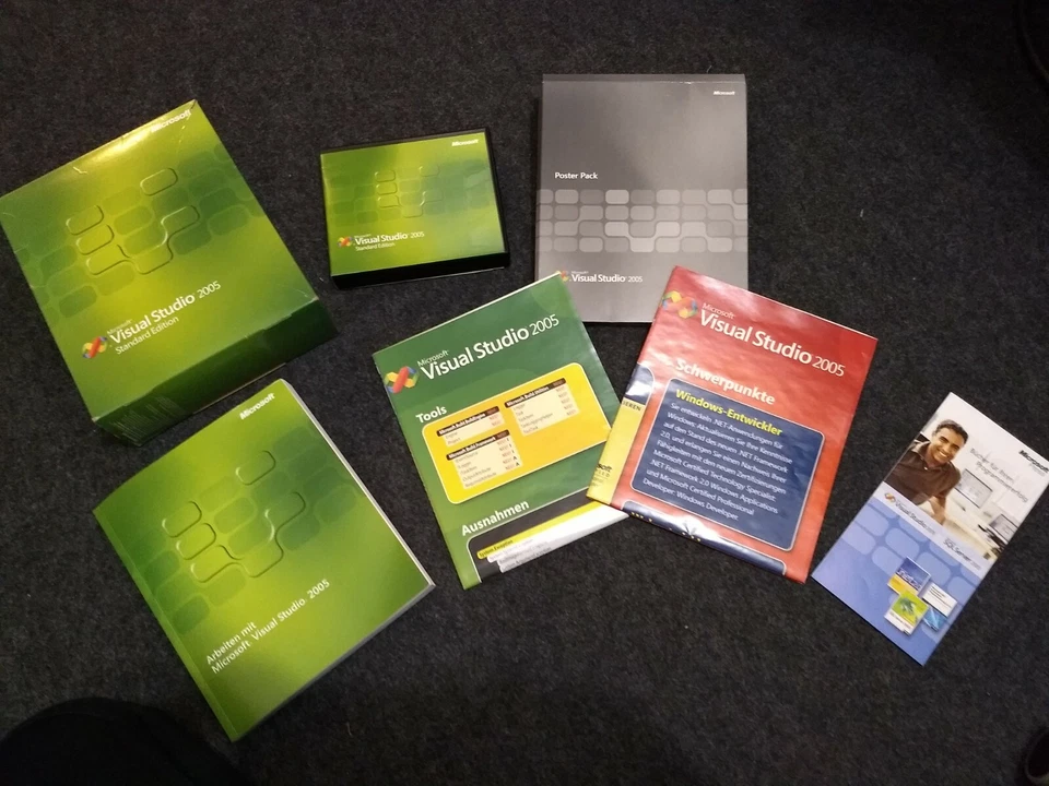 Microsoft Visual Studio 2005 Standard Edition DVD Box Deutsch - Bild 2 von 4