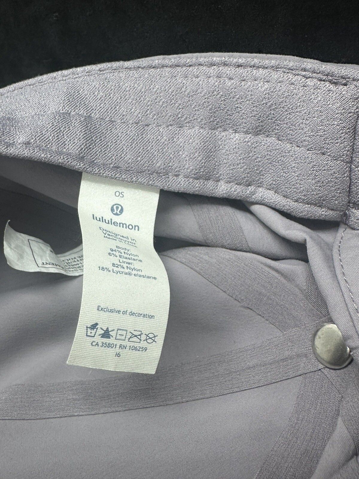 Lululemon Baseball Hat Cap Adjustable Strap Mauve… - image 9