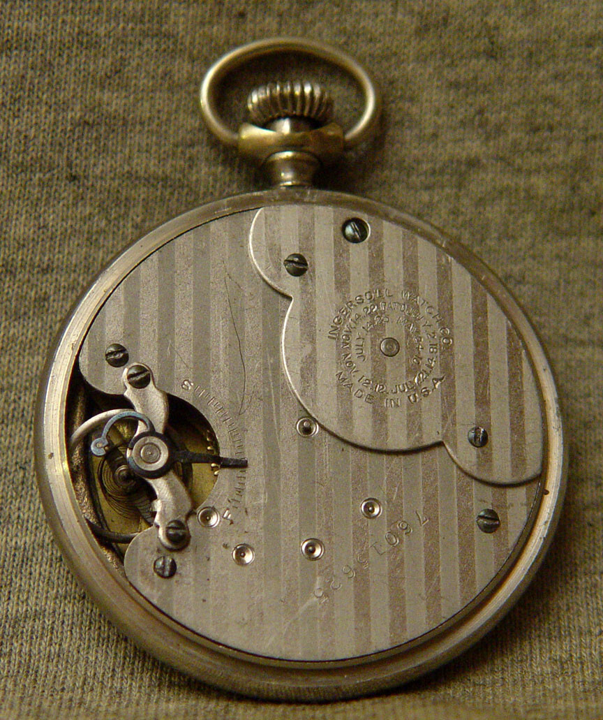 ingersoll boy scouts pocket watch project eBay