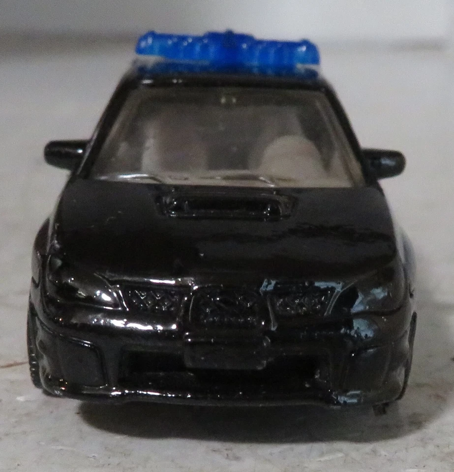 Matchbox 2008 Subaru Impreza WRX State Patrol Policía Diecast coche de juguete 1:61 suelto Foto 4 de 4