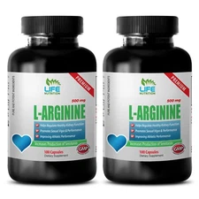 Pre Workout Capsules - L-Arginine 500mg - Nitric Oxide Supplement 2B