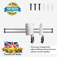 Strong Magnetic Knife Strip for Wall or Countertop-Holds Knives,Tools and�Utensi