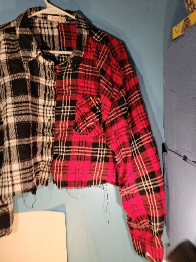 Stella Tweed Womens Split Pattern Plaid Flannel B… - image 3