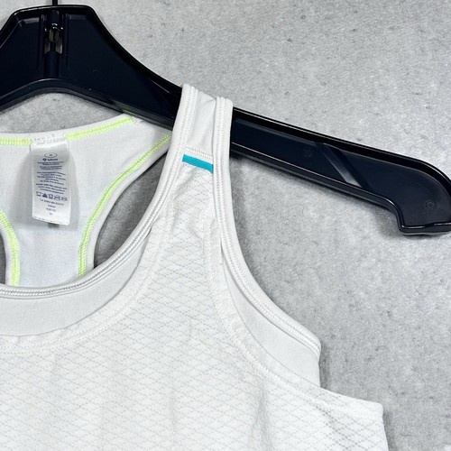 Ivivva Lululemon Tennis Romper Girls Size 8 White Built In Shorts Sleeveless - Picture 4 of 15