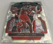 2021-22 Panini Prizm Basketball John Collins Atlanta Hawks Cracked Ice #49