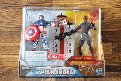 2011 Marvel Concept Series Captain America Vs Red Skull Target Exclusive 