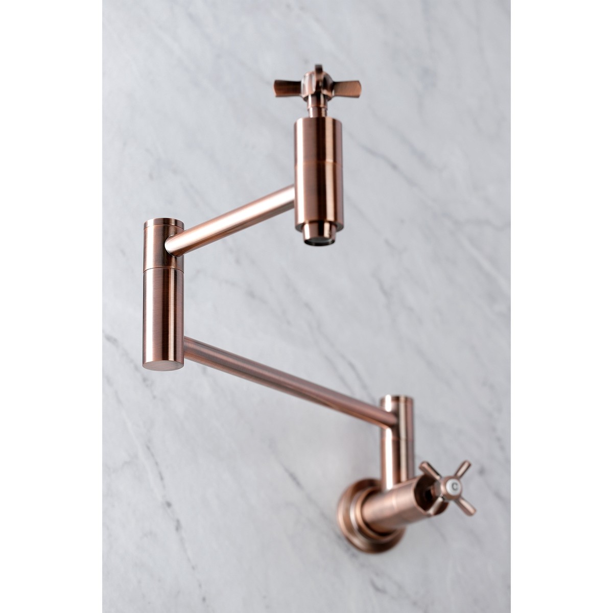 こーき Kingston Brass KS8103ZX Millennium Wall Mount Pot Filler Kitchen