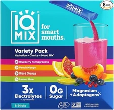 IQMIX Sugar Free Electrolytes Powder Packets - Hydration Supplement Drink Mix...