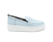 Cinzia Soft Womens Shoes Leather Summer Wedge Loafers Comfortable Moccasin