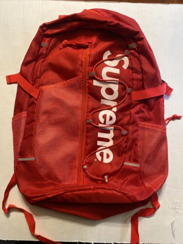 UNUSED LOUIS VUITTON x SUPREME M53414 Epi Christopher PM Backpack