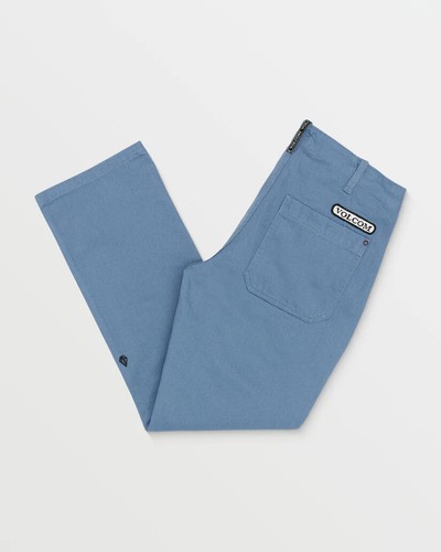 Pantalones de mezclilla Volcom Sawhorse corte regular (azul) - Imagen 3 de 3