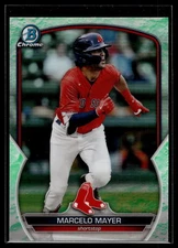 Marcelo Mayer 2023 Bowman Chrome Lunar Glow Refractor Card #BCP-107