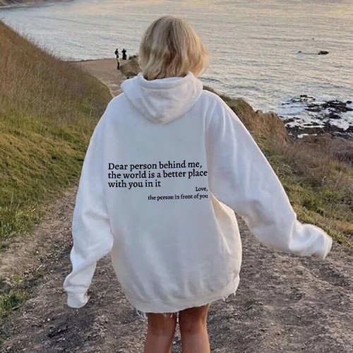 💖"You Are Enough" Printed Hoodie Mental Health Awareness, Suicide Prevention UK - Picture 29 of 30