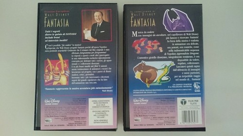 IL CAPOLAVORO DI WALT DISNEY FANTASIA 2 VIDEOCASSETTE LITOGRAFIA ORIGINALE - Foto 3 di 9
