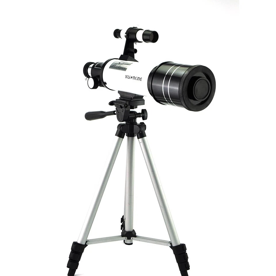 Visionking 70-400 Refractor Travel Scope Astronomical Telescope with high tripod - Image 2 of 4